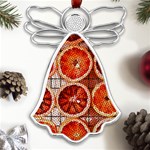 Peorange, Fruit, Citrus Metal Loving Angel Silver  Front