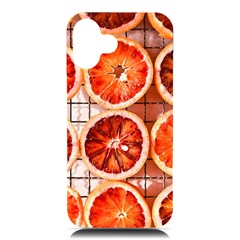 Peorange, Fruit, Citrus Iphone 16 Plus Black Uv Print Pc Hardshell Case