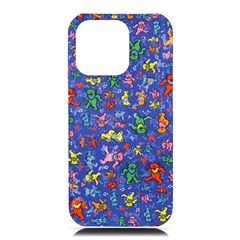 Grateful Dead Dancing Bears Pattern Iphone 16 Pro Max Black Uv Print Pc Hardshell Case