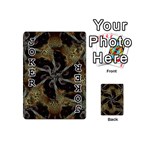 Abstract Ornate Organic Texture Design Print Playing Cards 54 Designs (Mini) Front - Joker1
