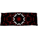 Red Shapes Mandala   15 x40  Body Pillow Case Dakimakura (Two Sides) Back