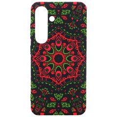 Purple, Blue And Pink Eyes Abstract Forms Geometric Samsung Galaxy S24 6 2 Inch Black Tpu Uv Case