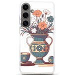 Flower Vase Nature Bloom Blossom Samsung Galaxy S24 Ultra 6.9 Inch TPU UV Case Front