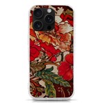 Floral Design 05 iPhone 16 Pro TPU UV Print Case Front