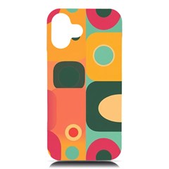 Geometric Design 08 Iphone 16 Plus Black Uv Print Pc Hardshell Case