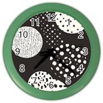 Geometric Design 09 Color Wall Clock Front