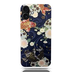 Japanese Wave Koi Illustration Pattern Iphone 16 Plus Tpu Uv Print Case