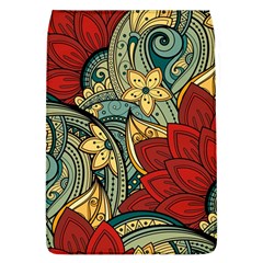 Pattern Shape Colorful Flower Leaves Removable Flap Cover (l)