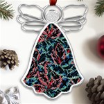 Leaves Pattern Patterns Colorful Metal Loving Angel Silver  Front