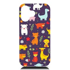 Pet Animal 01 Iphone 16 Black Uv Print Pc Hardshell Case