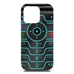 Retro Mobile Device Output Device Iphone 16 Pro Black Uv Print Pc Hardshell Case
