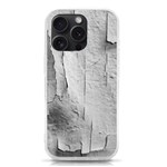 Wall With Cracked White Paint Texture iPhone 15 Pro TPU UV Print Case Front