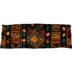 Tribal Chic 17 x47  Body Pillow Case Dakimakura (Two Sides) Back