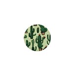 Cactus  1  Mini Buttons Front