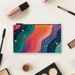 Art Abstract Pattern Cosmetic Bag (Small) Front