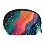 Art Abstract Pattern Accessory Pouch (Large) Front