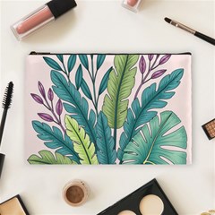 Illustrations Plants Nature Leaves Cosmetic Bag (large)
