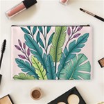 Illustrations Plants Nature Leaves Cosmetic Bag (Large) Back
