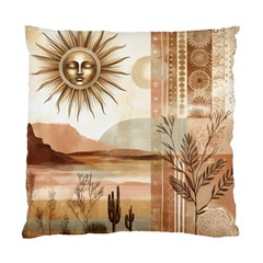 Abstract Sun Boho Bohemian Design Standard Cushion Case (two Sides)