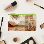 Abstract Sun Boho Bohemian Design Cosmetic Bag (XS) Front