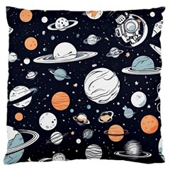 Space Galaxy Universe Stars Sky Large Cushion Case (two Sides)