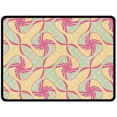 Abstract Pattern Design Scrapbooking Fleece Blanket (large)