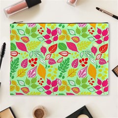 Flower Flora Floral Nature Pattern Seamless Cosmetic Bag (xl)