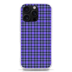 Blue Tartan Plaid 1 Iphone 16 Pro Tpu Uv Print Case