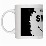 Black And White Simple Make Me Smile T Shirt 20250203 014057 0000 White Mug Left