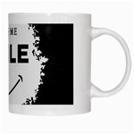 Black And White Simple Make Me Smile T Shirt 20250203 014057 0000 White Mug Right