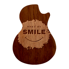Black And White Simple Make Me Smile T Shirt 20250203 014057 0000 Guitar Shape Wood Guitar Pick Holder Case And Picks Set