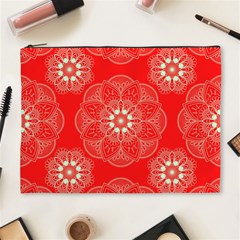 Crimson Current Cosmetic Bag (xl)