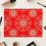 Crimson Current Cosmetic Bag (XL) Front