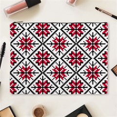 Ukrainian Folk Seamless Pattern Ornament Ethnic Ornament Border Element Traditional Art Cosmetic Bag (xl)