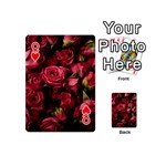 Floral Buds Of Roses Beautiful Flowers Playing Cards 54 Designs (Mini) Front - HeartQ