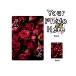 Floral Buds Of Roses Beautiful Flowers Playing Cards 54 Designs (Mini) Front - ClubJ