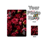 Floral Buds Of Roses Beautiful Flowers Playing Cards 54 Designs (Mini) Front - ClubA