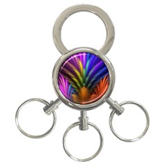 Abstract Colors - , Abstract Colors 3-ring Key Chain