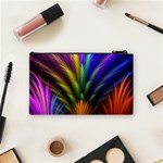 Abstract Colors - , Abstract Colors Cosmetic Bag (Small) Back