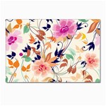 Abstract Floral Background Postcard 4 x 6  (Pkg of 10) Front