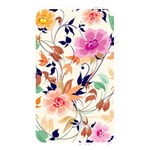 Abstract Floral Background Memory Card Reader (Rectangular) Front