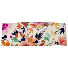 Abstract Floral Background 15 x40  Body Pillow Case Dakimakura (two Sides)