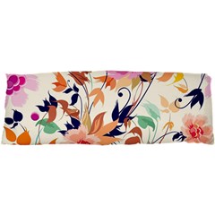 Abstract Floral Background 17 x47  Body Pillow Case Dakimakura (two Sides)