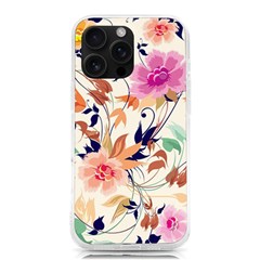 Abstract Floral Background Iphone 16 Pro Max Tpu Uv Print Case