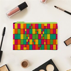 Abstract-background Cosmetic Bag (xs)