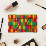 Abstract-background Cosmetic Bag (XS) Front