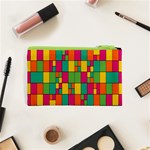 Abstract-background Cosmetic Bag (XS) Back