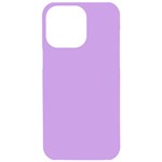 Luscious Lavender Hex #cca3e7 iPhone 15 Pro Max Black UV Print PC Hardshell Case Front