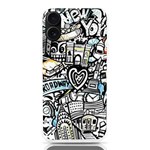 Doodle New York City Nyc iPhone 16 Plus TPU UV Print Case Front