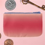 Cream Yellow To Crimson Red Bilinear Gradient Large Coin Purse Back